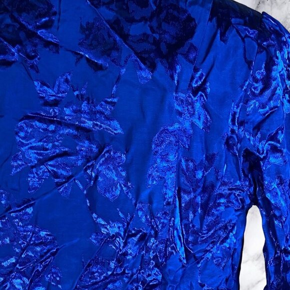 MAJORELLE Tiffany Blazer Top - Cobalt Blue - Picture 9 of 12